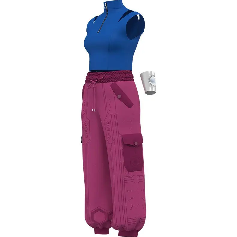 loween Costume da spettacolo teatrale Zombie High School 4 giochi di ruolo gotico punk retrò abbigliamento cosplay genitore-figlio