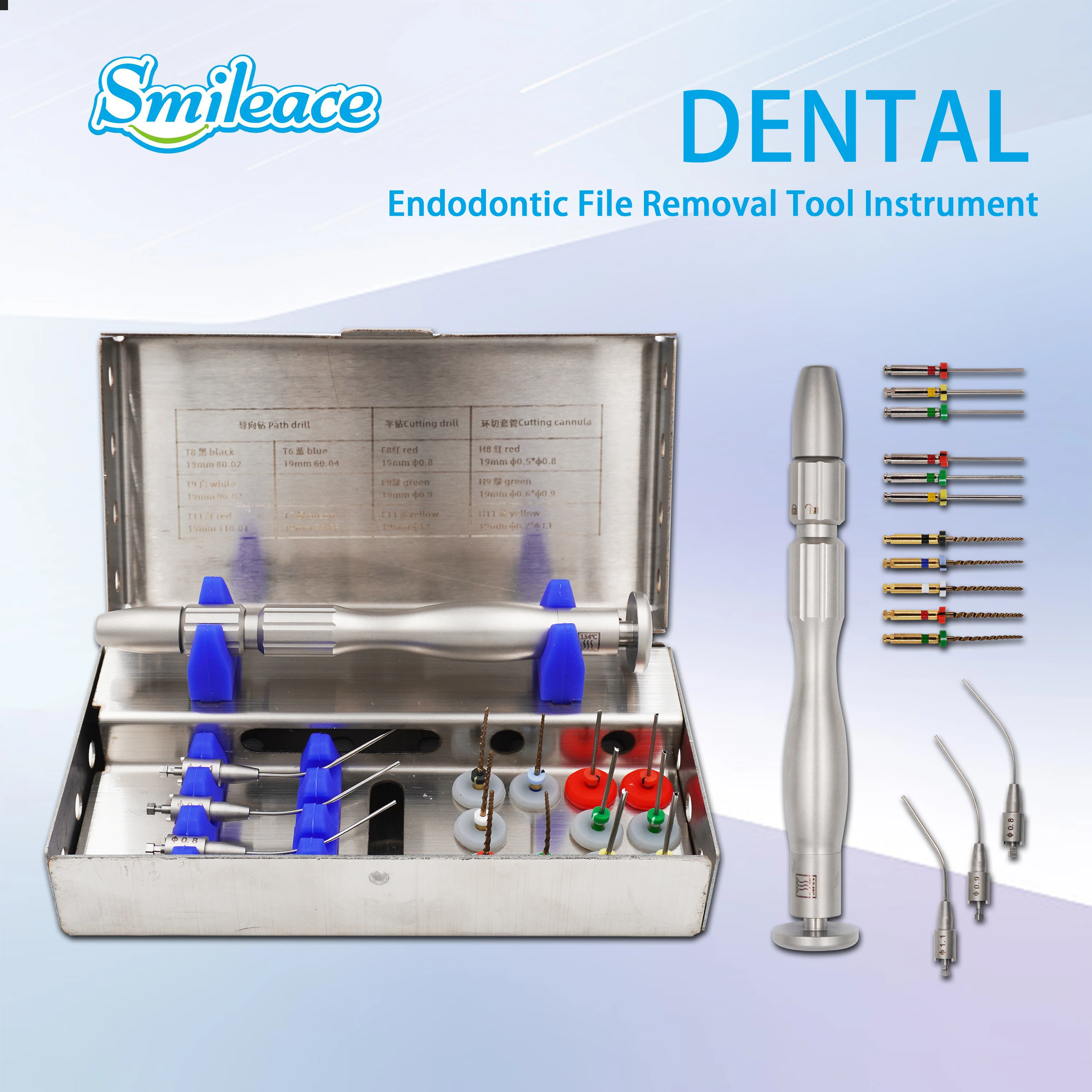 Dental Root Canal File Extractor Endo Extractor System Broken File Removal Instrument Extractor Endodontic File Removal System