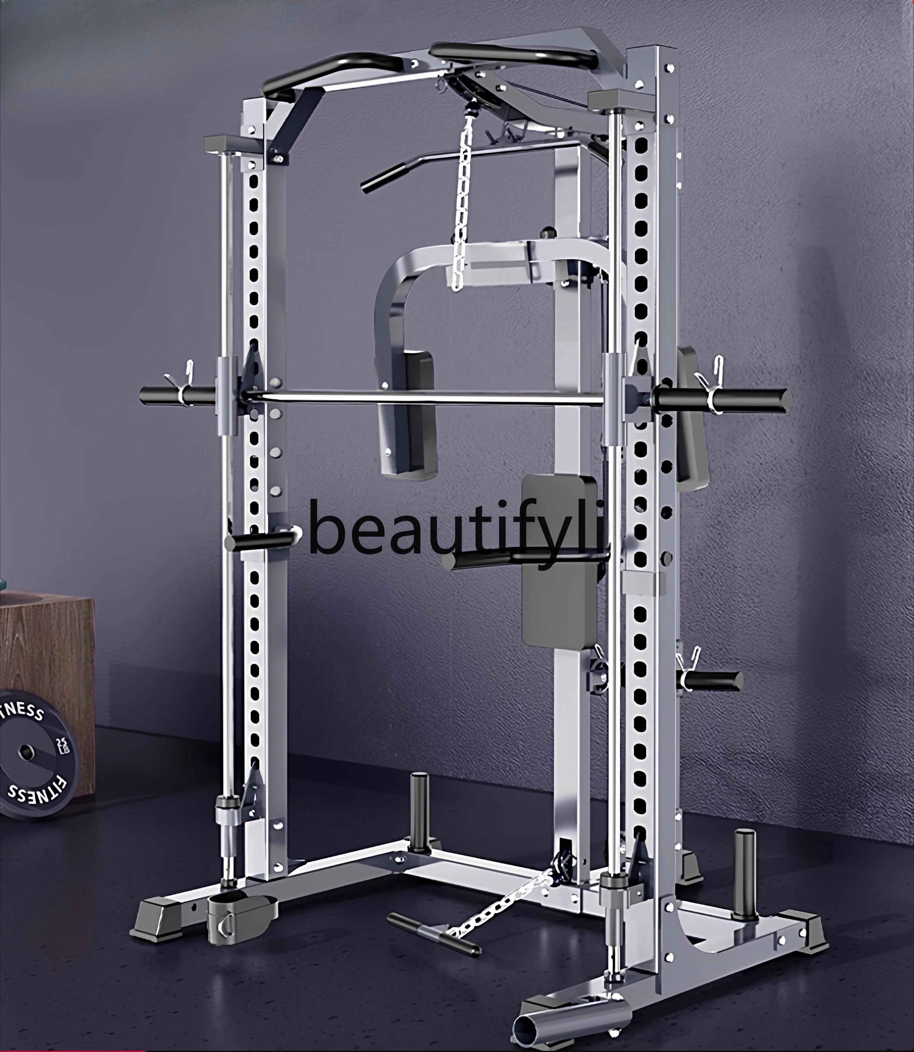 

Gantry frame Smith bench press frame Comprehensive training Fitness equipment Household multi-functional equipment
