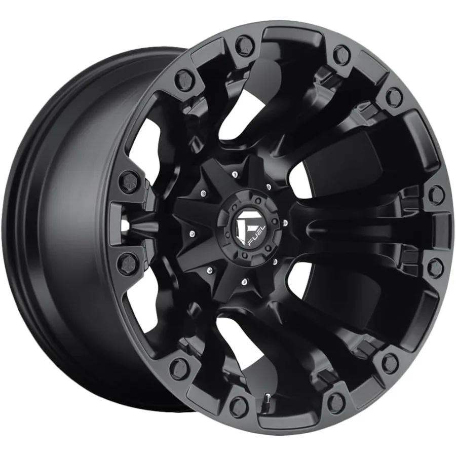 

15-дюймовый матовый черный обод колеса для модели топлива D560 Vapor, предназначенный для высокопроизводительных автомобилей с узором болтов 5x4,5 5x4,75, и