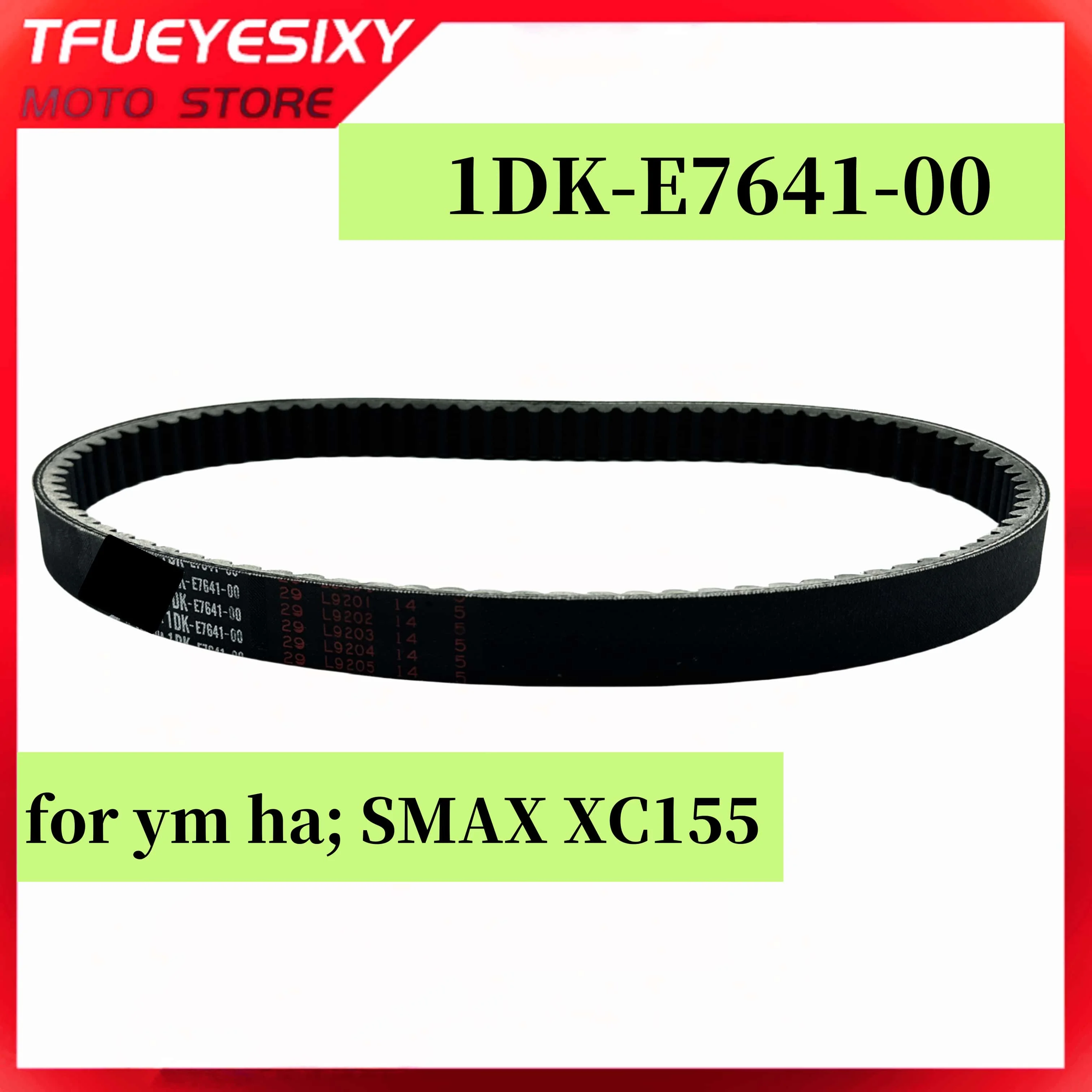 

TFUEYESIXY 1DK-E7641-00 Scooter V-Belt 975x27 For Ym/ha; XC 155 S-Max SMAX 155 2015 2016 2017 2018 2019 2020 Motorcycle CVT Belt