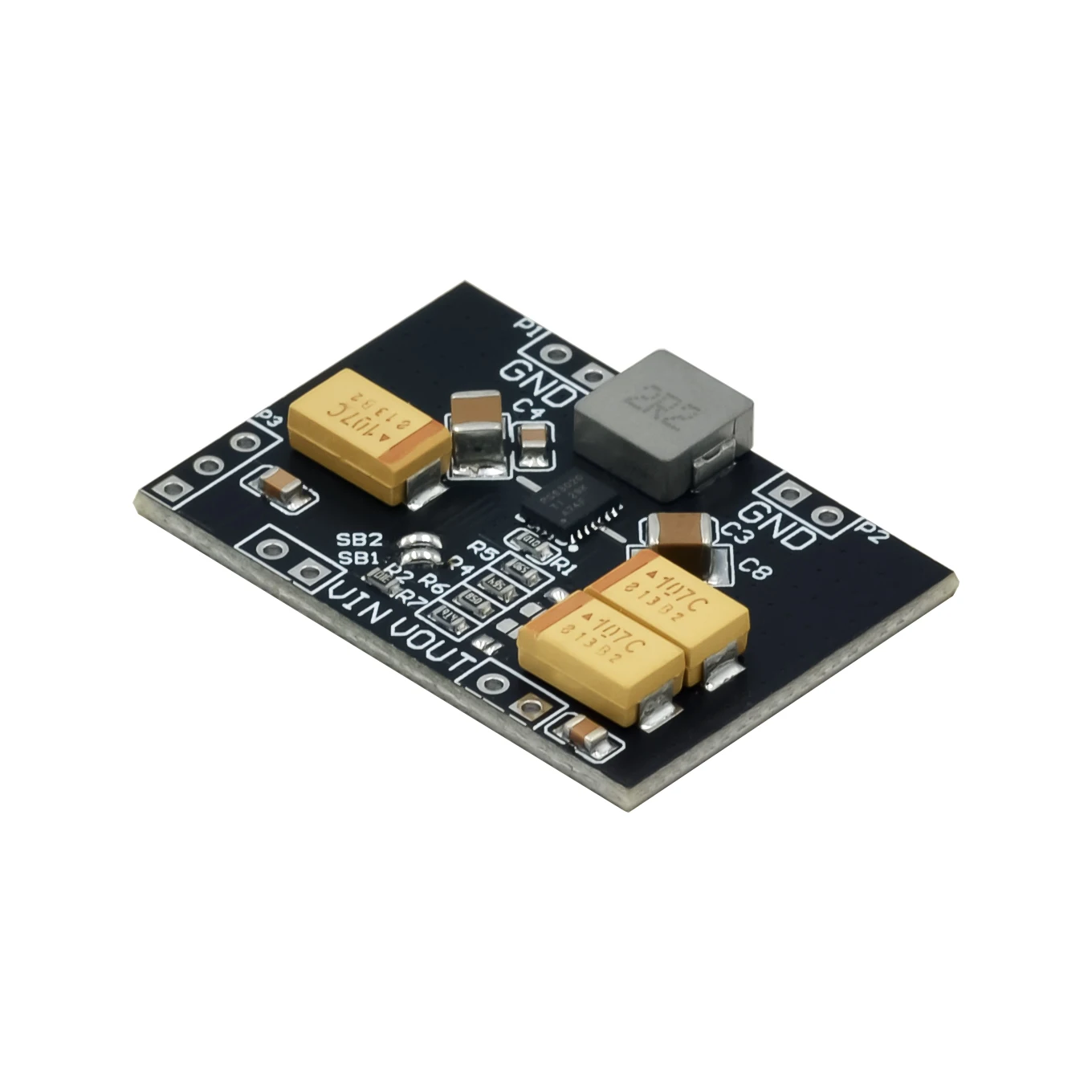 

2.5V 3.3V 4.2V 5V Lithium Battery Low Ripple Voltage ConverterTPS63020 Automatic Buck-boost Step up Down Power Supply Module