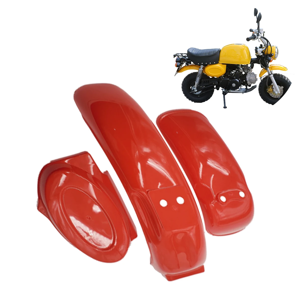 

For Honda Z50 Z50A Z50J Z110 Z125 Mini Trail Monkey Gorilla Bike Universal Motorcycle Plasic Front Fairing Fender Fit