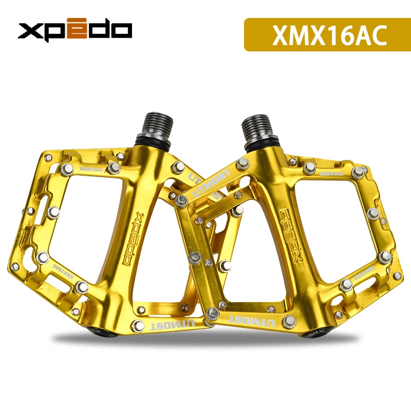 Wellgo Xpedo XMX16AC Bike Pedal Aluminum Forged Body Cr-Mo Ti Spindle 3 Sealed Bearing Bicycle Padel MTB Road Gravel Bike Pedal