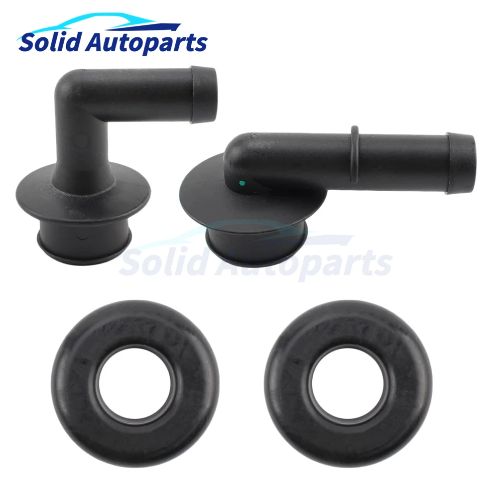 

4Pcs 53013360AA Set PCV CCV Vent Valve Elbows Grommets Kit For Jeep Grand Cherokee 2000-2004 4.0L Vent Valve Kit