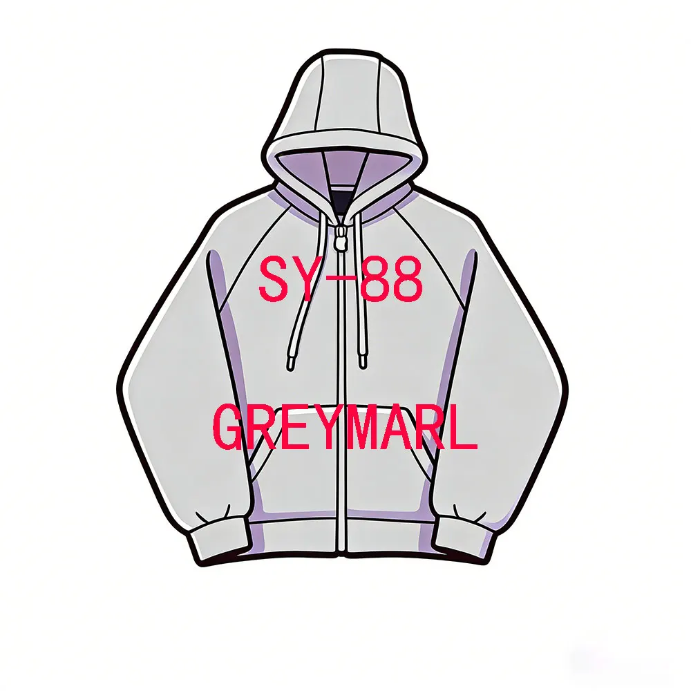 

SY-88 Men's Cotton Tracksuit Hoodie & Sweatshirt Jogging Streetwear Autumn Winter Top Quality Comfortable Street Style Clothing