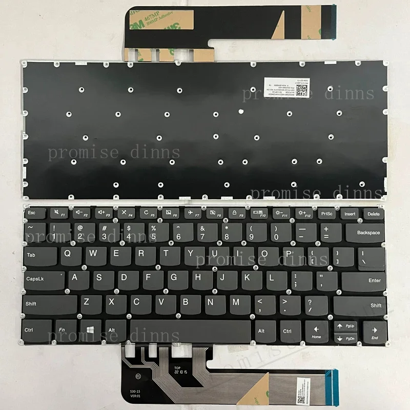 M  Czech Keyboard for Lenovo YOGA C340-14API C640-13IML S740-14IIL 14s-IWL BACKLIT