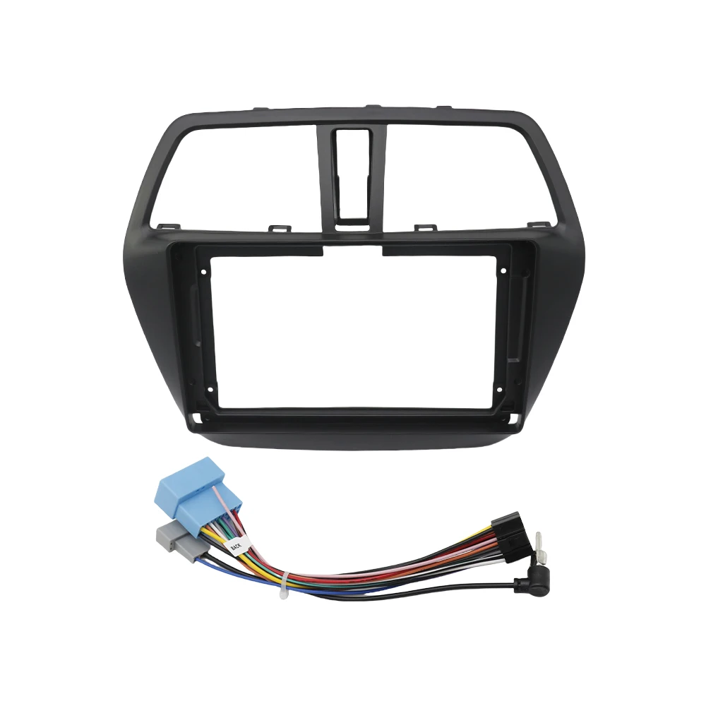 For SUZUKI 2005-2016 SX4 S CROSS/FIAT SEDICI 9INCH Car Radio Fascias Installation Dash Frame  Panel Gps Mp5 Android Player Trim