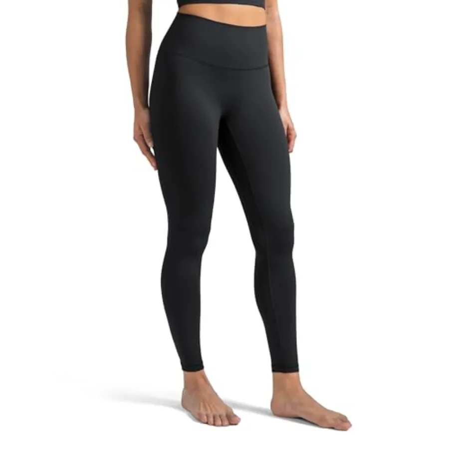 

Colorfulkoala Dreamlux No Front Seam Leggings for Women 25"/28" Inseam, High Waisted Buttery Soft Yoga Pants