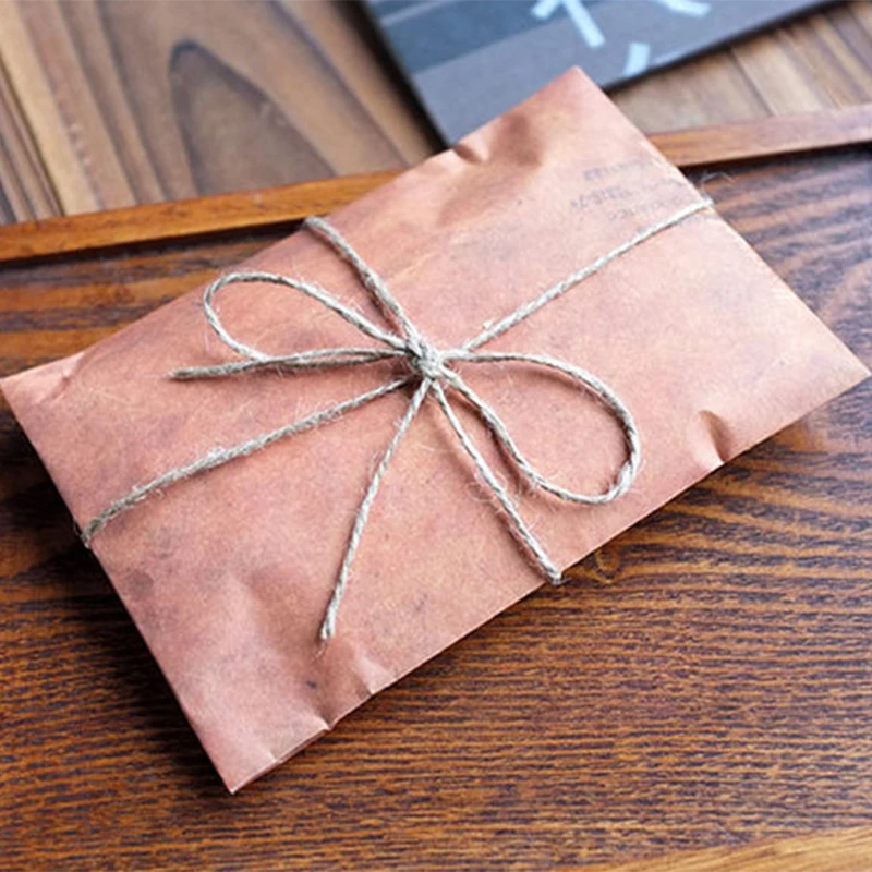 10Pcs Retro Vintage Envelope Paint old parchment letter imitation Handmade kraft paper Handmade greeting cards 18*11CM