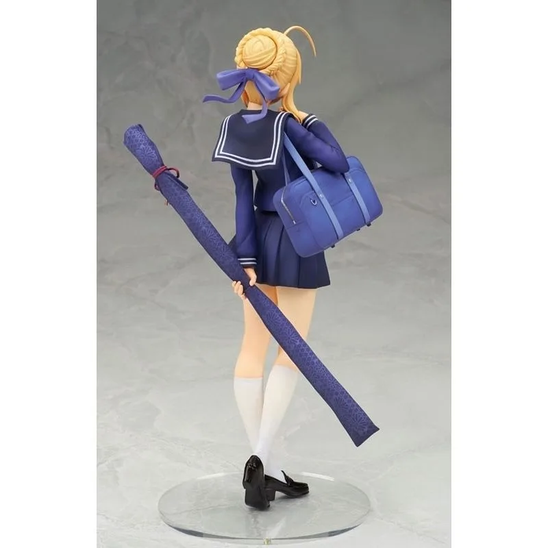 

Fate fate night saber blue school uniform Seba figure, Altoria, domestic model ornament