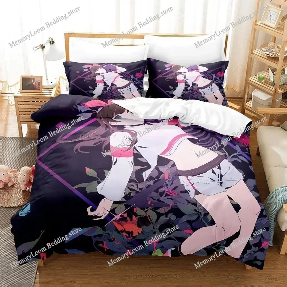Cytus II Bedding Set Single Twin Full Queen King Size Bed Set Adult Kid Bedroom Duvet Cover Sets 3D Print Anime Bed Sheet Set
