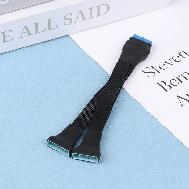 USB 3.0 19Pin/20Pin внутренний удлинитель 1 к 2 удлинитель кабеля «сделай сам» удлинитель для материнской платы