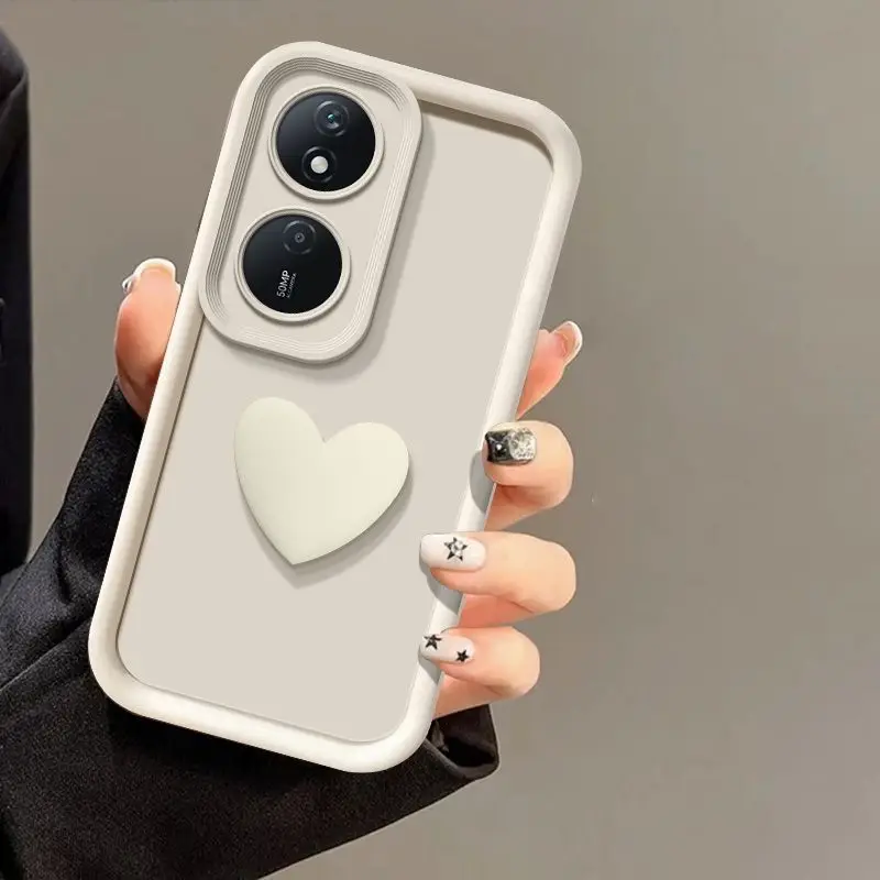 For Honor 90 Smart Case Honor X7b 5G Phone Case Honor 90 X7 X7B 90 lite Honor 50 70 Pro X5 Plus Love Cover protection Skin Feel