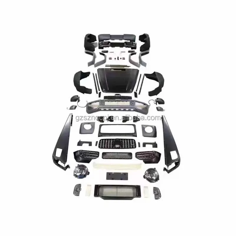 

Комплект кузова для G-класса W463 G500 G550 upgr G63, старый и новый комплект окружающей среды, высококачественный бампер радиатора в сборе