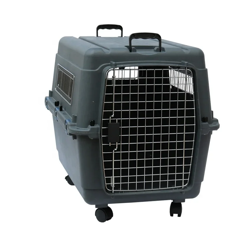 Plastic Airline Approved Dog Transport Boxes Pet Cage Bags Carry Baskets and Travel Crate Kennel