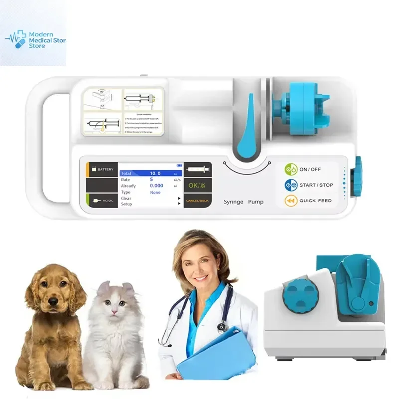 2026 New, High Quality, SINOHERO Veterinary Pump with Rechargeable Battery, for Animal Care,