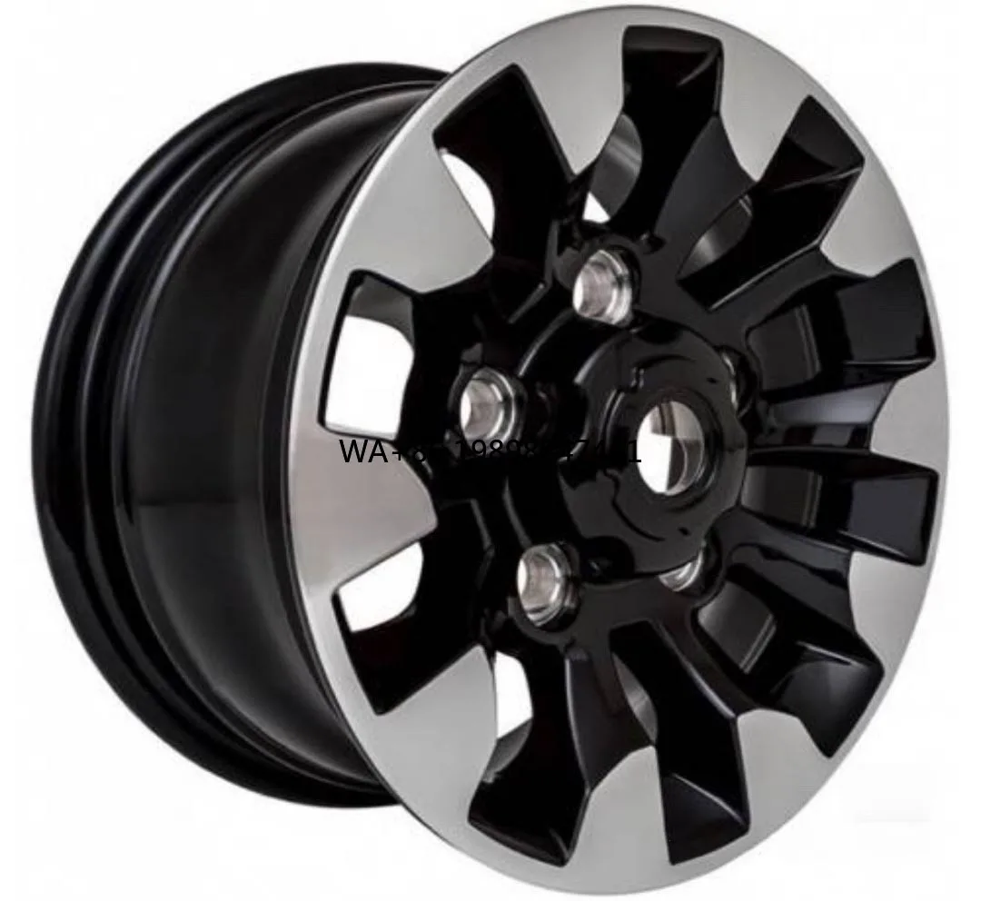 

Gallop New Alloy SUV 16 Inch 5x165.1 ET10 Black Multi Spoke Sport Offroad Wheels