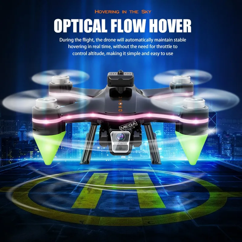 360 Flips Aerial Drone with 2 Cameras Headless Mode HD FPV RC Quadcopter Drones Aerial Photography for Adults Beginners Toys ﻿