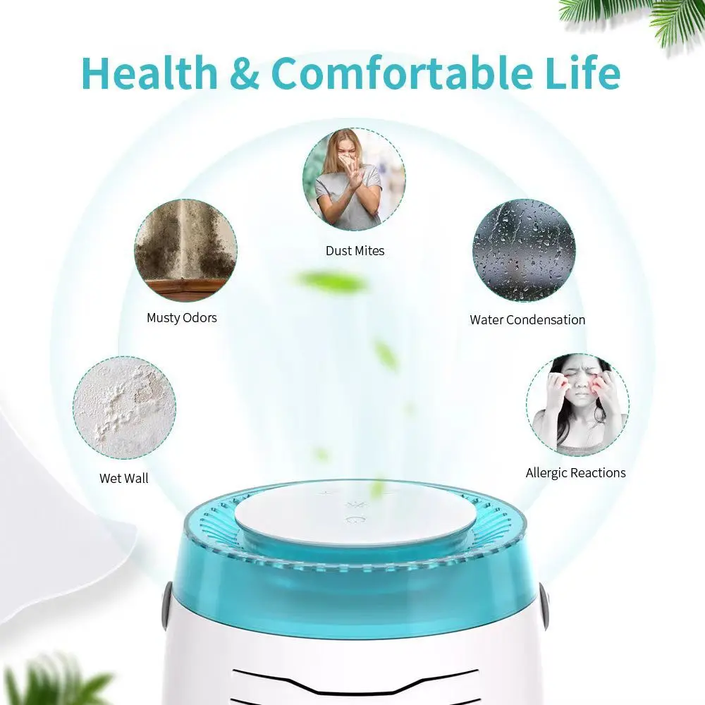 เครื่องลดความชื้นในร่มเครื่องเป่าในครัวเรือนความชื้นและป้องกันความชื้นเครื่องลดความชื้นขนาดเล็กเหมาะสําหรับตู้ห้องขนาดเล็ก