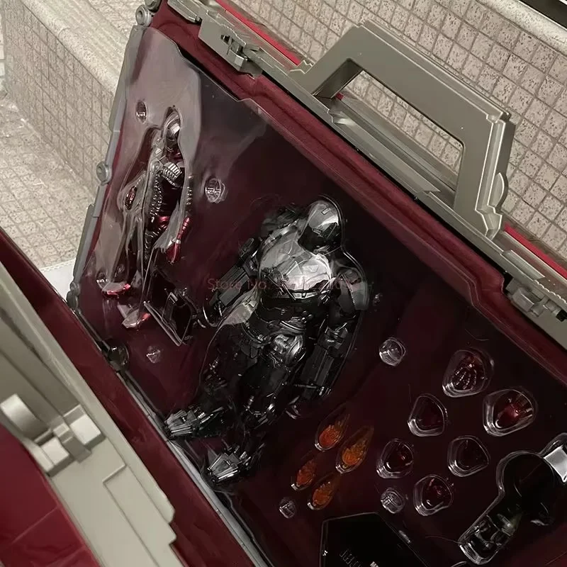 

Ironman Suitcase Action Figure Mk5 1:1 Scale Collectible Toy Limited Edition for Boys Birthday Gift by Zhongdong Toys