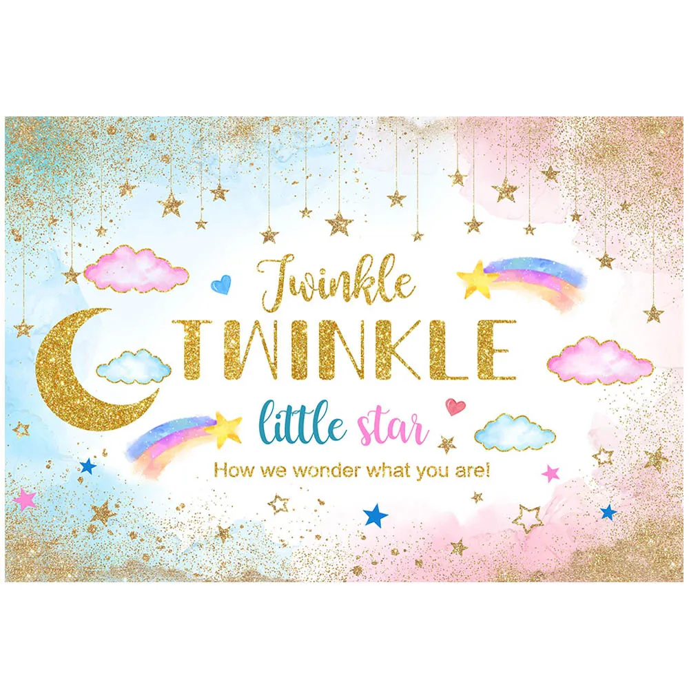 Mocsicka-Fondo centelleante para recién nacido, decoración para fiesta de bienvenida, Baby Shower, estudio fotográfico