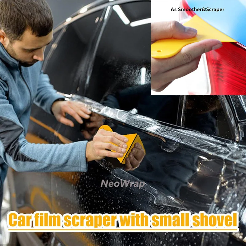 6/12pcs Plastic Scraper Car Auto Clean Tool Window Cleaner Windshield Snow Shovel Air Bubble Remover Vinyl Squeegee Knife