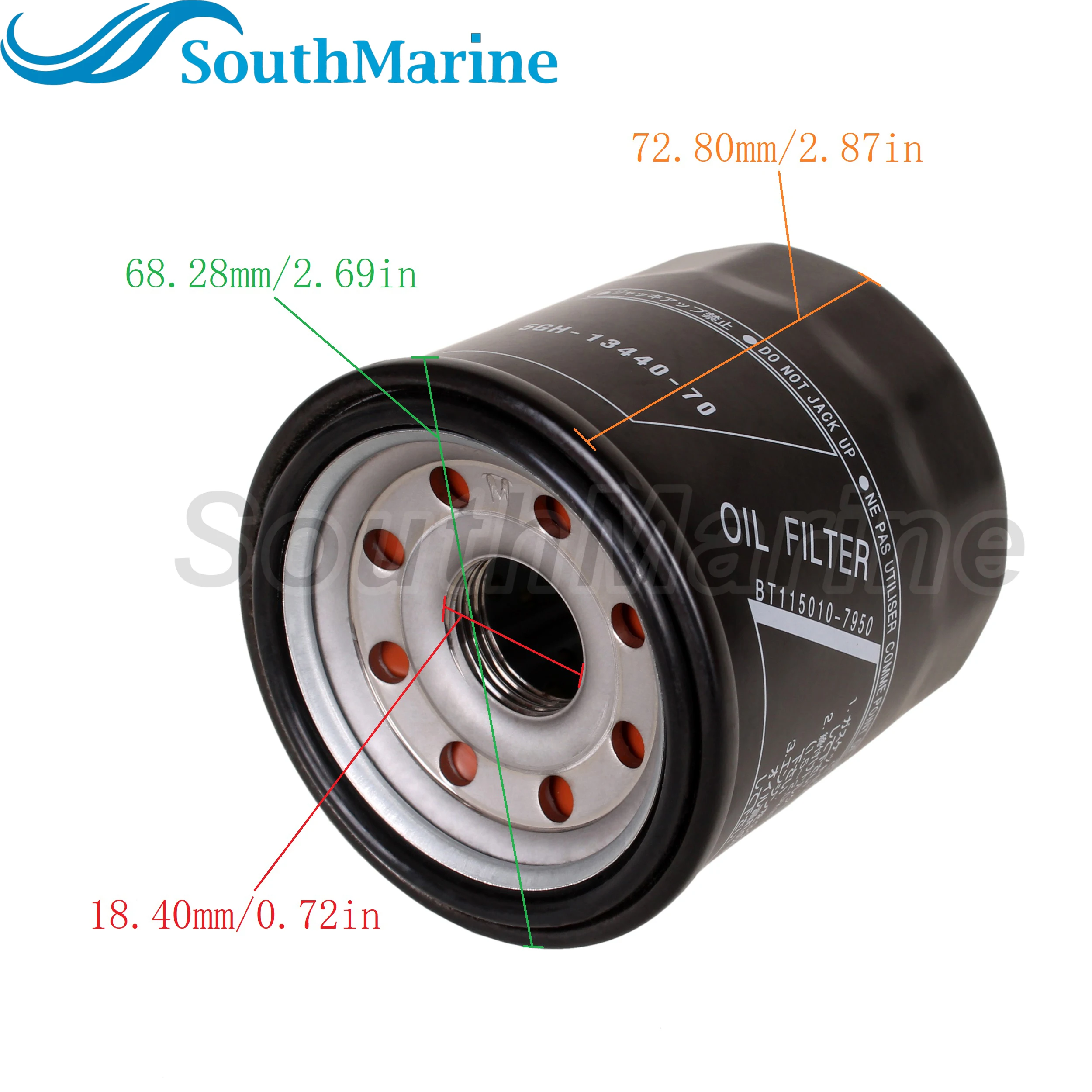 มอเตอร์เรือ5GH-13440-00 5GH-13440-30 5GH-13440-70น้ำมันสำหรับทำความสะอาด Yamaha Outboard เครื่องยนต์ F15 F25 F40 F50 F60 F70 F75 F90,