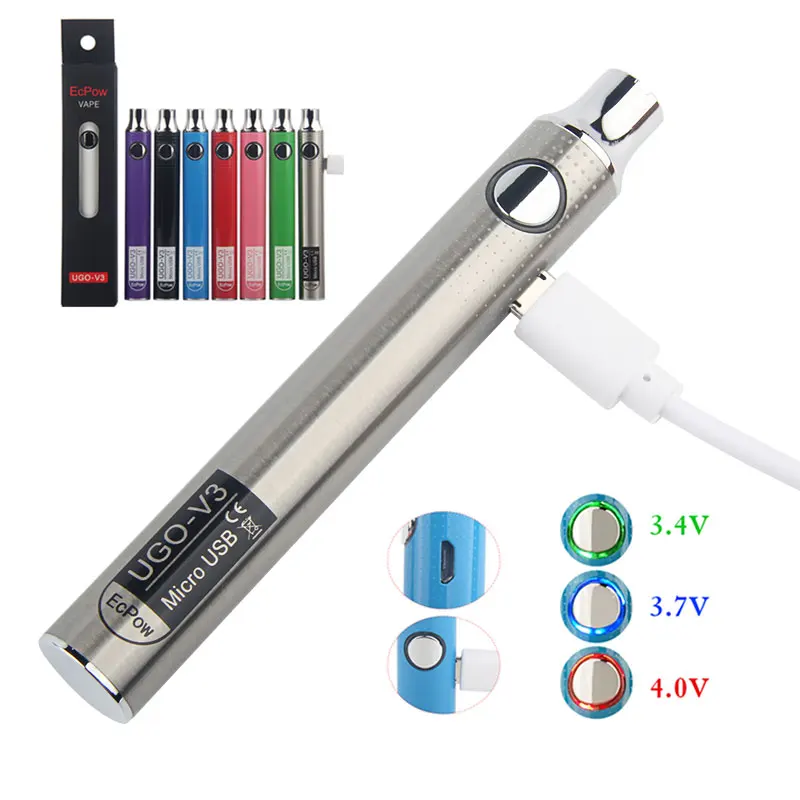 USB Durchgang UGO V3 Vorwärmen VV 900 mAh Elektrische Lötkolben 510 Spannung Einstellbare Batterie Schweißen Heizung Werkzeug Stift