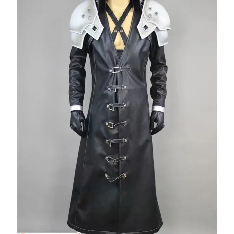 Disfraz de fantasía VII 7, uniforme de cosplay de edición deluxe, conjunto completo, Disfraces de Halloween para hombre, envío exprés personalizado