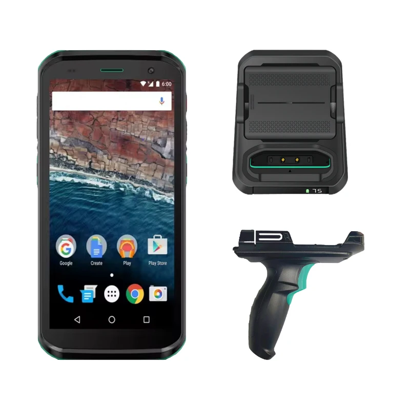 High-end 5.5 Inch Android 13 PDA IP68 Rugged Handheld AIDC 4G RAM 64G ROM Newland Zebra 2D Scanner Data Collector