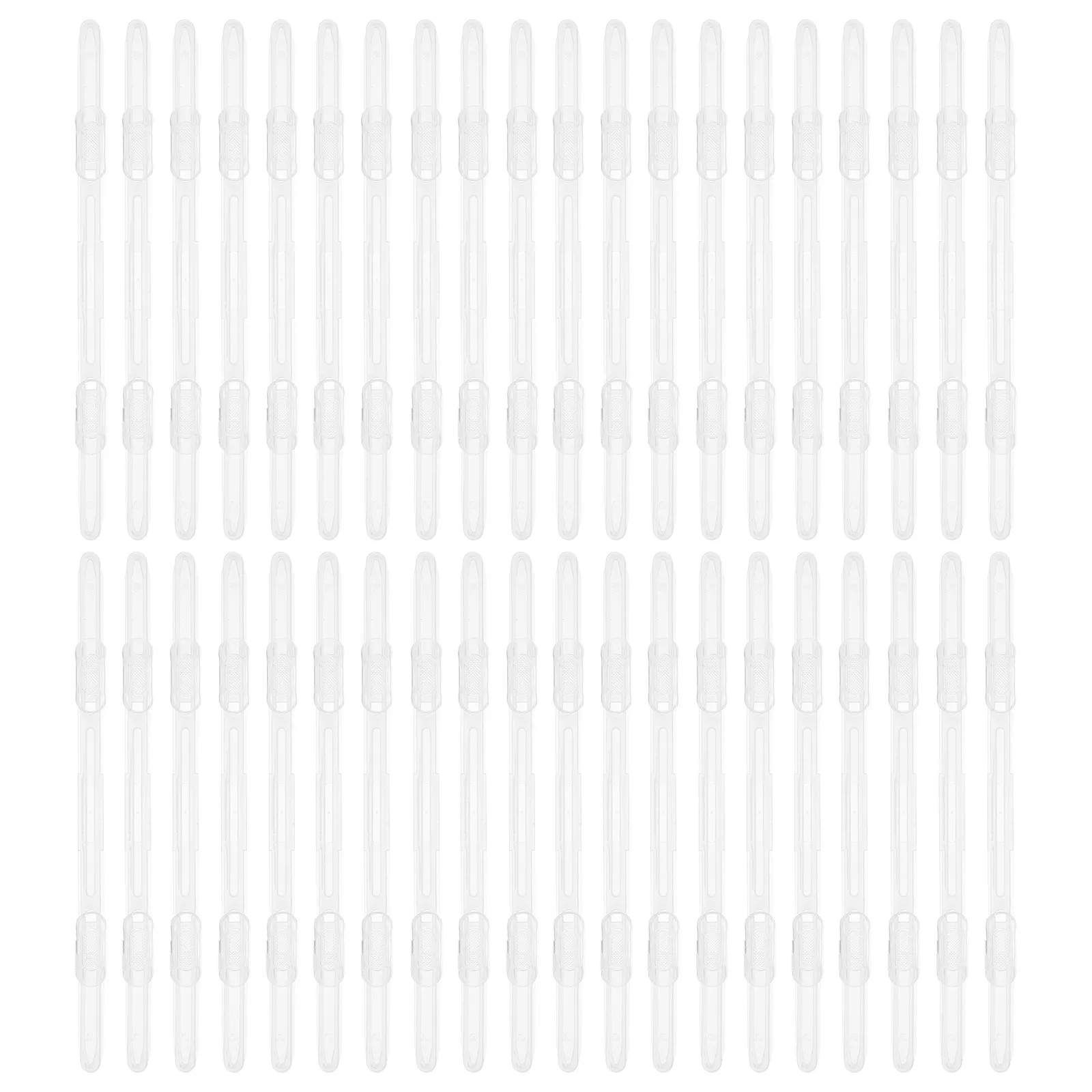 100 قطعة من مشابك مجلد الملفات البلاستيكية، المستندات الآمنة، المواد المستقرة، مكتب المدرسة، استخدام الورق، تنظيم السحابات