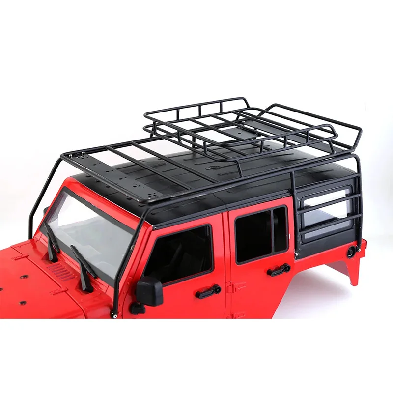 

RC Car Metal Roof Rack Roll Cage Luggage Bar For 1/10 RC Crawler Car Axial SCX10 Jeep Wrangler Body Shell