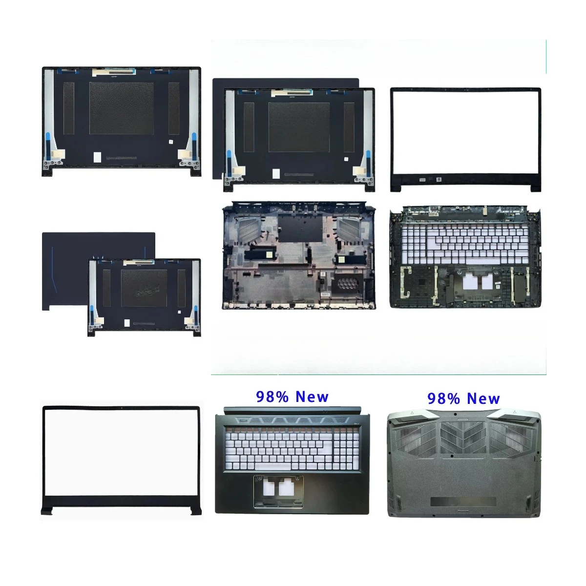Suitable for Helios 300 N20C11 PH317-55 laptop LCD screen top cover screen frame palm support bottom shell hinge ABCD keyboard