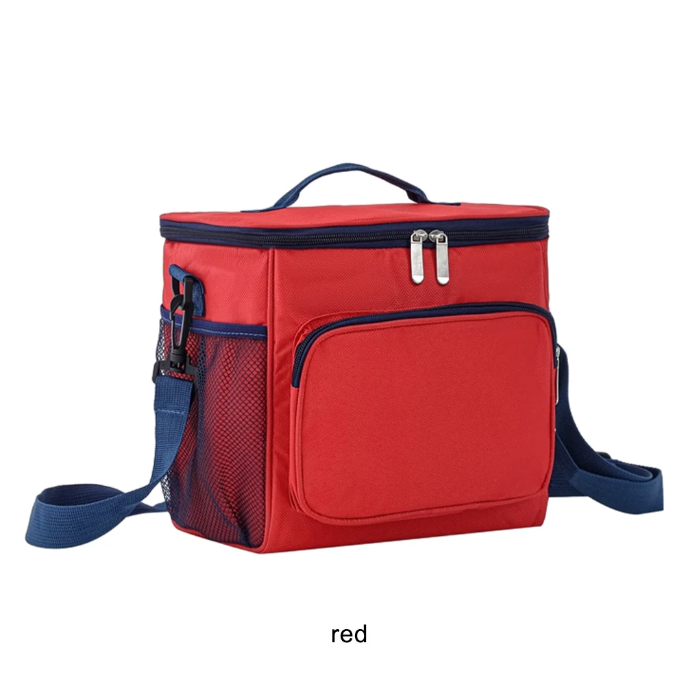 Polyester Insulated Lunch Bag Multifunctional Thermal Insulation Durable Easy To Clean Lunch Box Bag