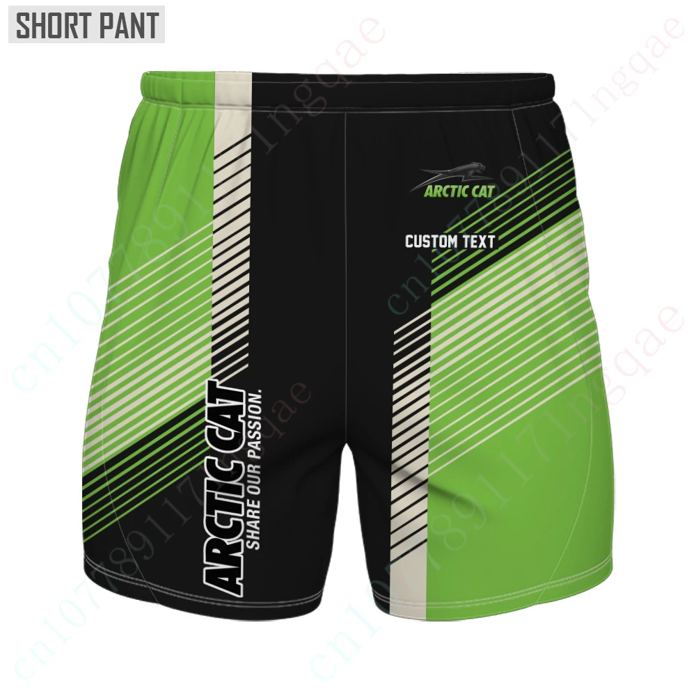 Pantaloncini Arctic Cat per abbigliamento uomo pantaloncini Casual pantaloncini maschili di lusso estivi pantaloni da corsa di grandi dimensioni pantaloncini da donna da uomo Hip Hop