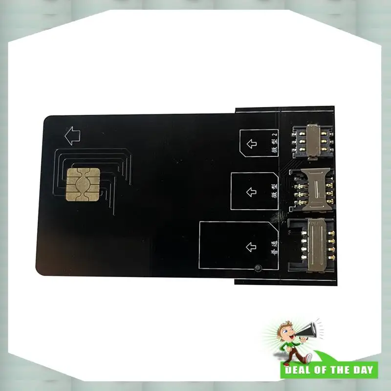 Convertitore scheda SIM estensione scheda di consegna 24 ore su 24 per IC smartcard per scheda Micro SIM standard e scheda Nano Sim
