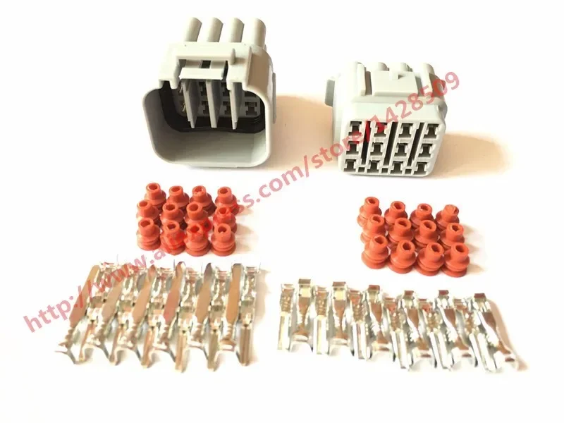 1 Pcs 12 Pin 6188-0375 6181-2459 Female Male Waterproof Electrical Wire Socket Automobile Plug