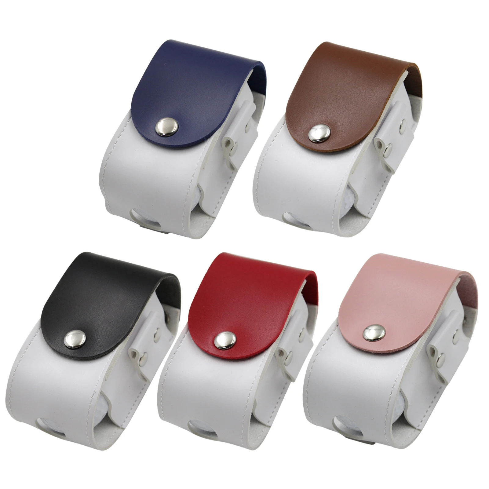 

1pc Waterproof Golf Ball Storage Bag Small Pocket Holder Case Outdoor Sports Accessories For Men Women Golf Sports