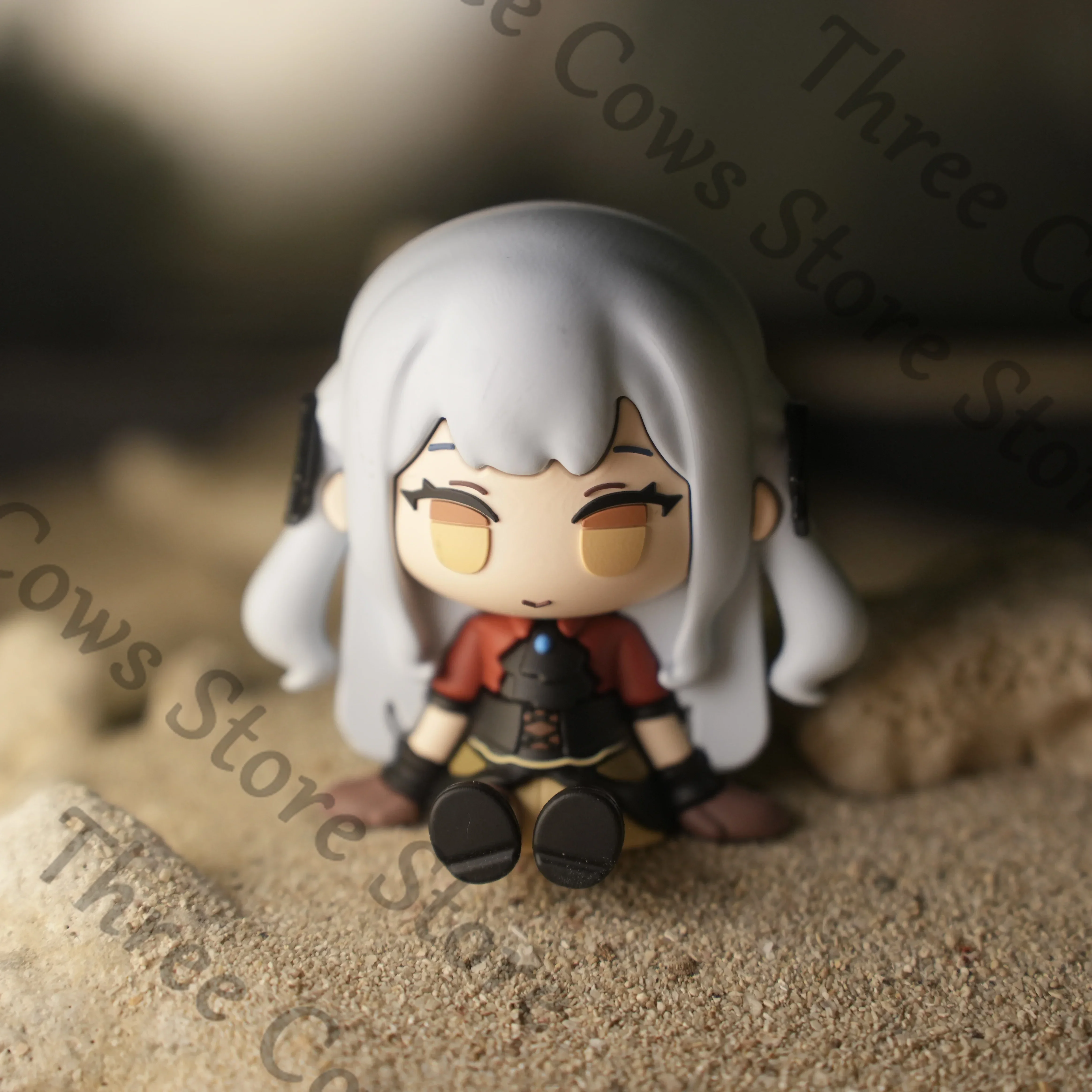 

Anime Arknights Togawa Sakiko Oblivionis Cosplay Cartoon Miniature Figurine Q Version Figures Model Models Kit Garage Kits Gift