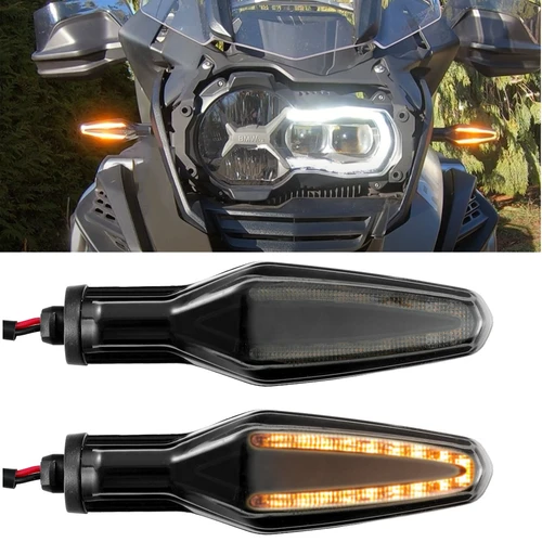 Imagen 1 del producto Luz LED de intermitente delantera para motocicleta BMW R1250GS/ADV S1000R S1000XR F900XR R 1250 GS S 1000 R XR