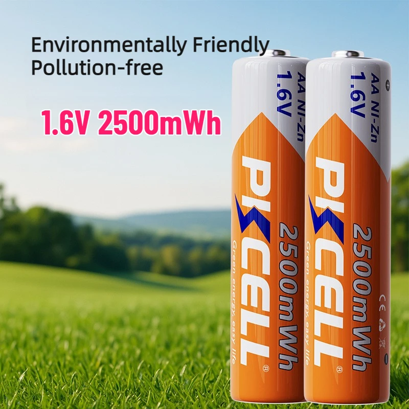 

1.6V 2500mWh AA Battery Ni-Zn Nickel-Zinc AA Rechargeable Battery for Flashlight Toy Camera