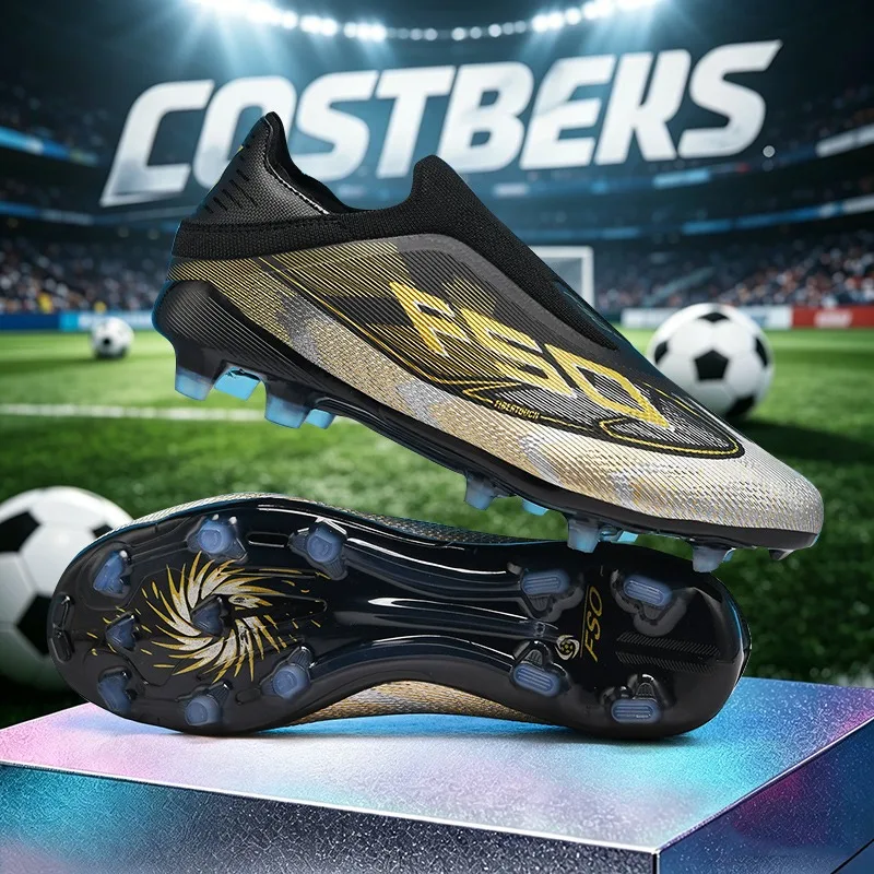 

Men New Football Boots Grass Professional Original Resistant Casual Male Soccer Shoes Top Quality Ultralight Football Shoes