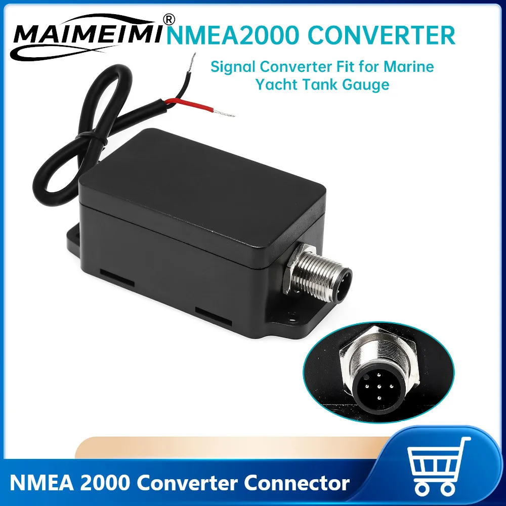 

NMEA 2000 Converter Connector Cable Adapter 0-190 ohm 240-33 ohm NMEA 2000 Multifunction Converter For Boat Yacht Tank Gauge