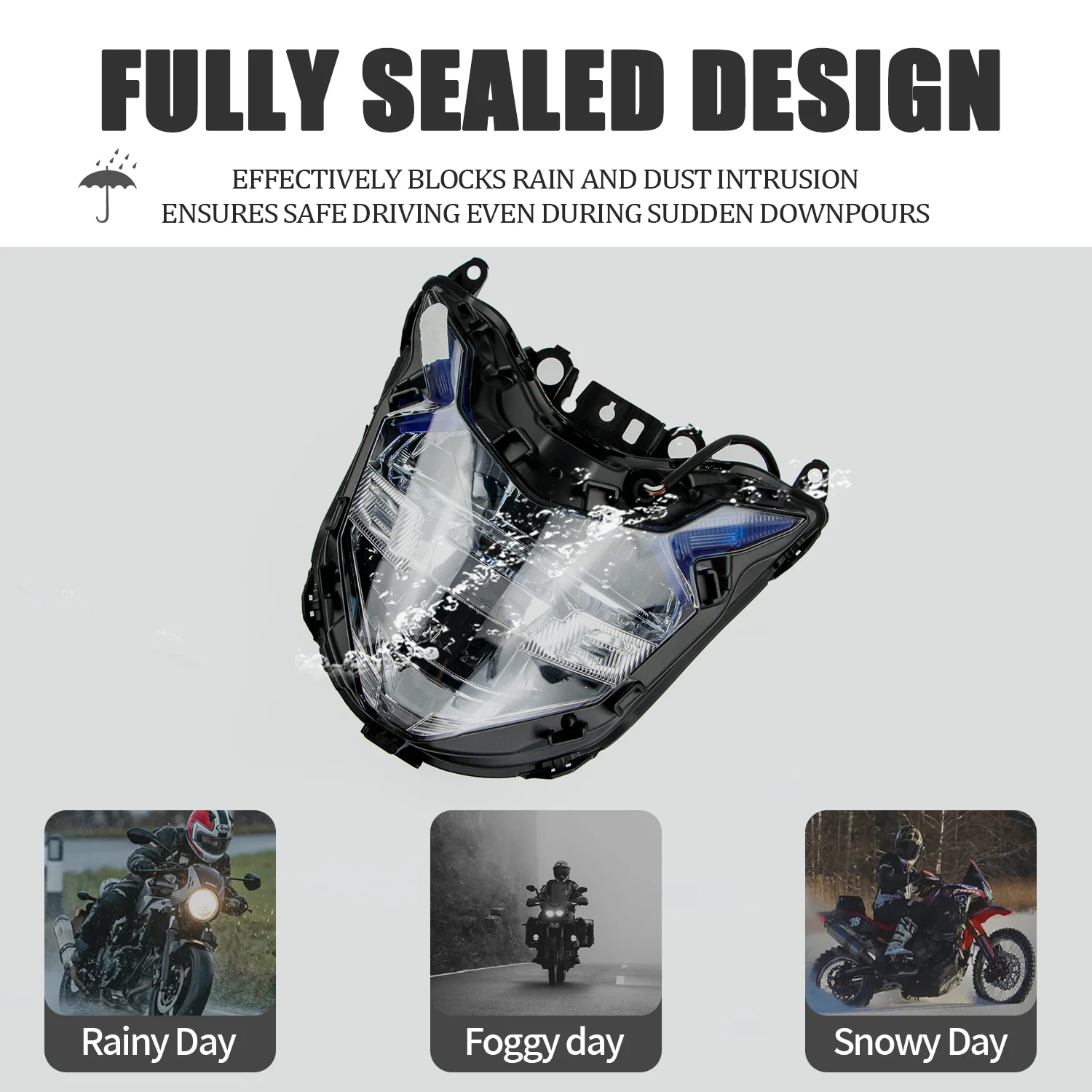 Motorcycle Headlamp Head Light Fit for 2016 - 2021 HONDA CB500F CB500X CB 500F 500X 2017 2018 2019 2020 Front Headlight Assembly - view 4