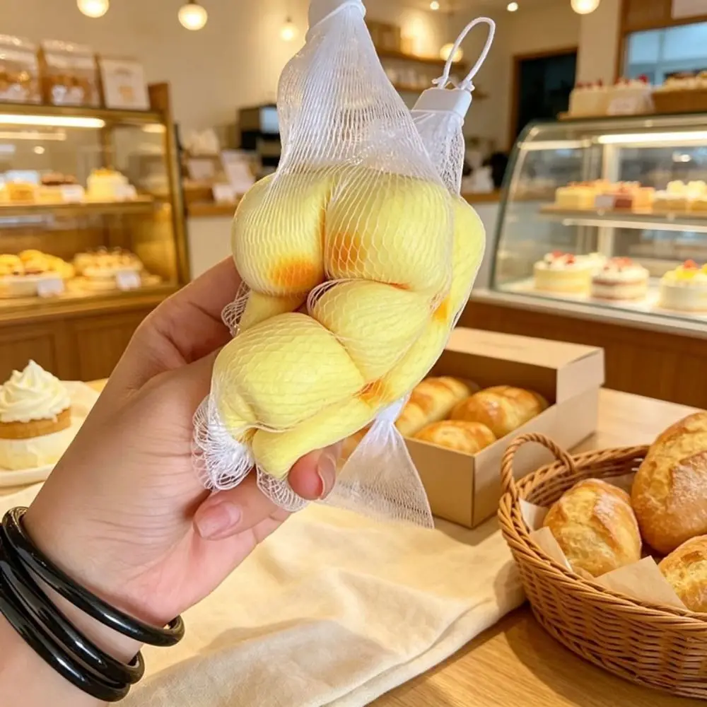 Release Hand Soft Bread Squeeze Toy Sensory Relax Gift Abdominal Muscles Bread Squeezing Toy Stretch Elastic