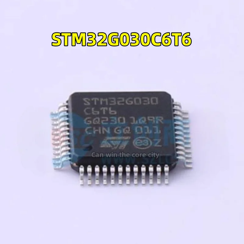 10 pieces Original STM32G030C6T6 embedded-microcontroller MCU LQFP-64 spot direct auction