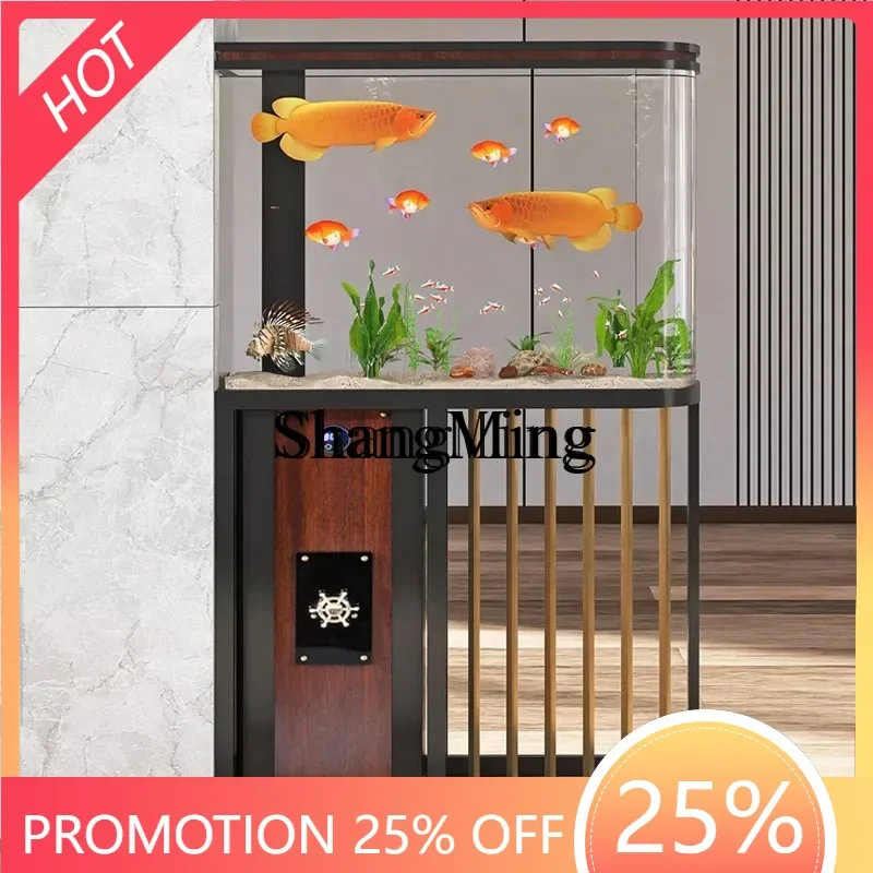 

ZYY household advanced sense acrylic ecological bottom filter fish tank aquarium new screen fish tank