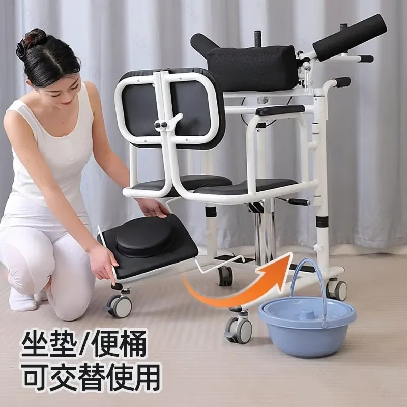 for Hydraulic Patient Lifter 200kg Capacity Bed to Wheelchair Transfer Aid for Disabled Elderly Home Care Bathing Toilet