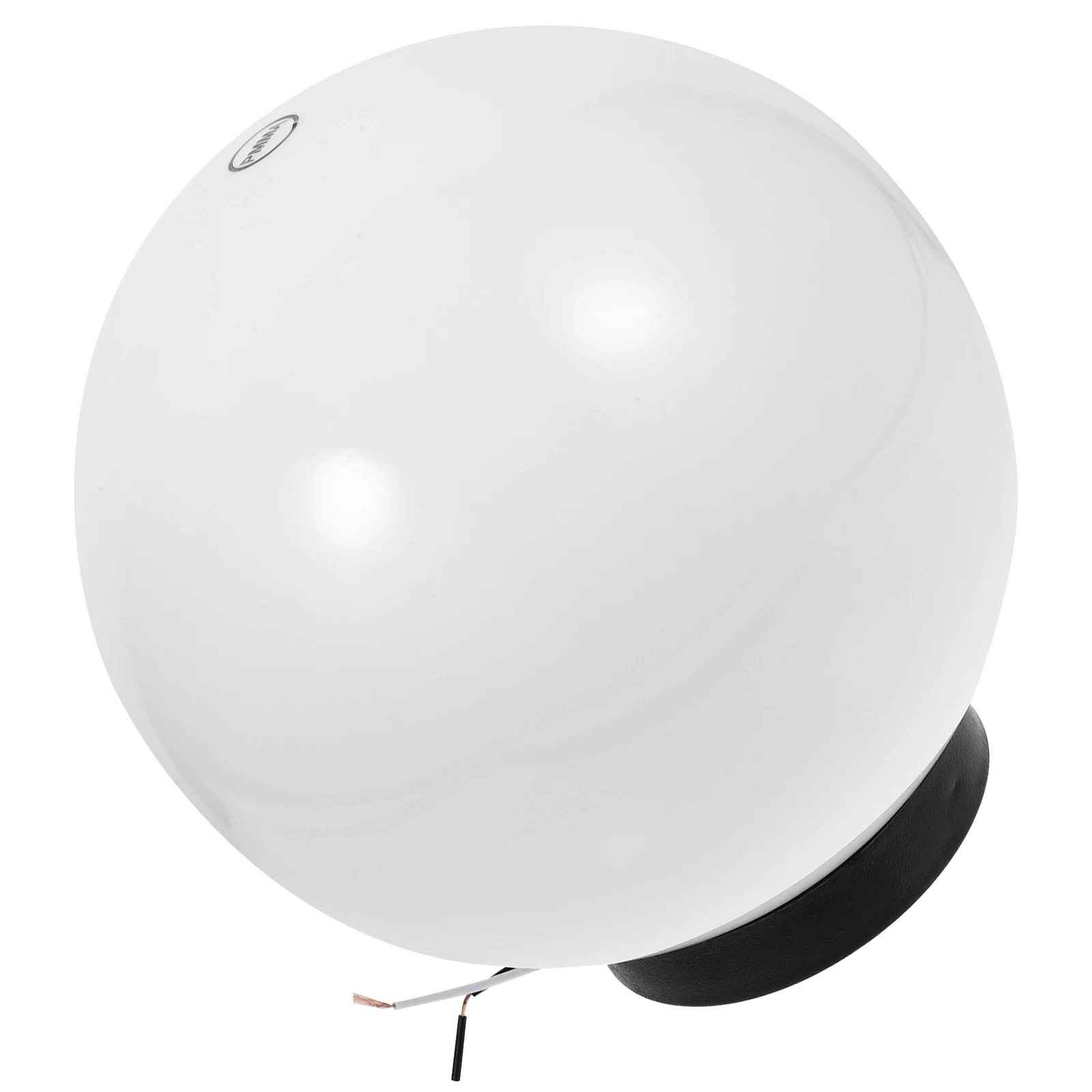 

Plastic Ball Lampshade 200x95 Post Light Cover Weatherproof Garden Patio Globe Shade Outdoor Replacement